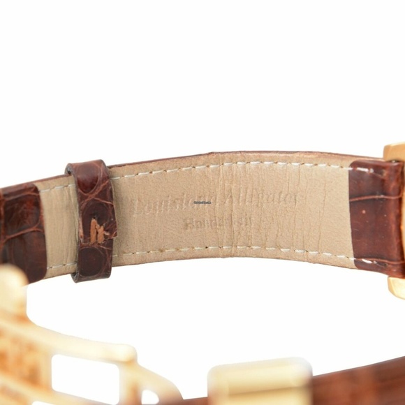 Glashutte PanoGraph Manual 18K Gold Mens Watch - Picture 3 of 5